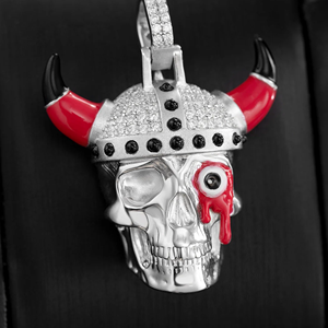 Colgante Hip Hop Personalizado para Hombre, Chapado en Oro, con Diamantes CZ y Cadena - Product Image 2