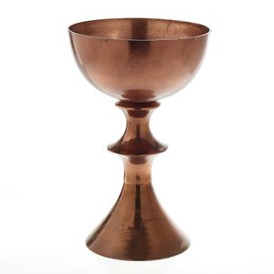 ที่วางกระถางต้นไม้ทำจากโลหะสีเงินพร้อมลายดอกไม้สำหรับตกแต่งสวนกลางแจ้งและในบ้านในร่ม - Product Image 3