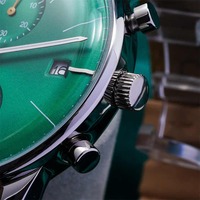 Montre Chronographe à Quartz Carrée Citizen en Bois de Noyer Kunhuang 1010 Tendance pour Homme – Vente en Gros