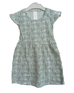 Vestido de Verano para Niñas Pequeñas, Estampado Floral, 100% Algodón - Product Image 5