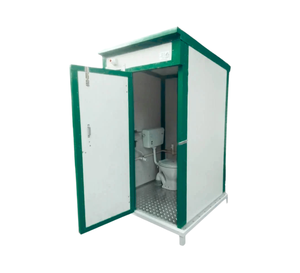 Portable Toilet Prefab Bathroom Movable Restroom with Waste Tank Waterproof Outdoor Event <b>Camping</b> Use - Product Image 3