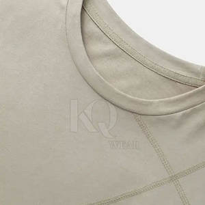 เสื้อยืดผู้ชายลำลองคุณภาพสูง 100% ผ้าฝ้าย น้ำหนักเบา เป็นมิตรกับสิ่งแวดล้อม แห้งเร็ว สีและดีไซน์ปรับแต่งได้ - Product Image 6