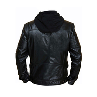 Veste en cuir pour hommes, logo personnalisé, coupe et couture, prix chaud, style chaud, étiquette personnalisée, vente en gros, veste en cuir pour hommes