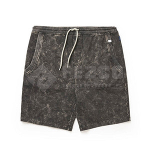 Custom Logo Printed Solid Front Elastic High Waist Quick Dry Breathable Cotton Casual <b>Shorts</b> for Men Gym Use - Product Image 1