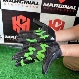 Nouveauté : Gants de football personnalisés antidérapants avec poignées ergonomiques, doigts complets, sangle de poignet réglable, confortables pour le sport - Product Image 5