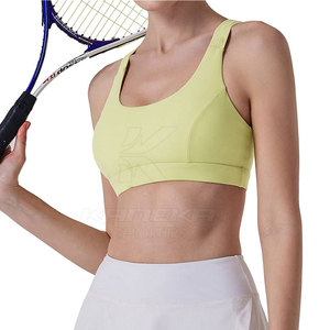 Sujetador Deportivo para Mujer, Diseño Frontal Simple, Suave, Transpirable, Ecológico, Material de Secado Rápido, Perfecto para Yoga, Gimnasio, Correr, Talla Mediana - Product Image 4