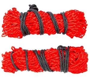 Grand sac à foin pour chevaux avec 15 anneaux, mangeoire lente, filet pour chevaux, sac à foin en filet, filet résistant pour chevaux - Product Image 3