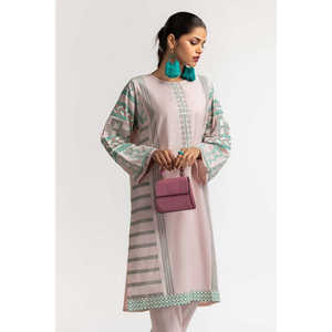 Conjunto de 2 Piezas de Shorts Casuales de Viscosa Rosa con Estampado en Crepé para Mujer, para Primavera/Verano, Talla XS, MOQ 2 Piezas - Product Image 3