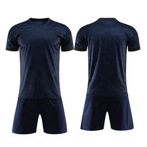 Nouvelle version 2023 de vêtements de football de couleurs unies pour l'équipe à séchage rapide uniformes de football de qualité supérieure pour l'entraînement et le jeu en équipe - Product Image 4