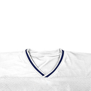 Maillot en maille de football américain unisexe du fabricant sur mesure col en V coupe oversize sports d'été à manches courtes - Product Image 3