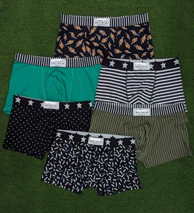 Calzoncillos bóxer de punto de tiro alto para hombre OEM/ODM, ropa interior elegante de algodón transpirable de ajuste cómodo, ropa personalizable - Product Image 1