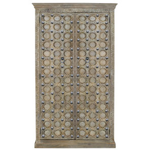 Armoire Mango MANGALORE Armoire de rangement artisanale en bois massif - Product Image 1