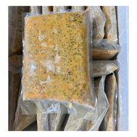 Fruta de la Pasión Congelada de la Mejor Calidad para Alimentos, Bebidas y Refrescos, Puré de Fruta de la Pasión Congelada Natural IQF con Semillas/Sin Semillas