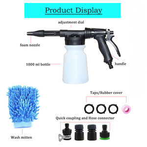 Olla de espuma de manguera de jardín portátil de alta calidad para lavado de coches en casa - Product Image 4