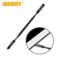 Outil de démontage antistatique et étanche en métal JM-OP13 JAKEMY noir avec logo personnalisable pour remplacement de téléphone portable