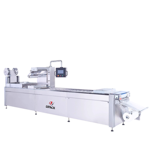 Máquina Automática de Termoformado para Envasado al Vacío y Sellado de Alimentos, Fabricante de Máquinas Automáticas de Termoformado y Envasado al Vacío - Product Image 1