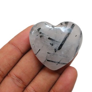 Tourmaline quartz palmier coeur pierre cristal palmier coeur gonflé pierre naturelle guérison reiki pierres précieuses quartz grossiste - Product Image 6