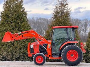 Mini tracteur agricole diesel 4x4 55 CV avec chargeur frontal pour travaux agricoles et de jardinage - Product Image 6
