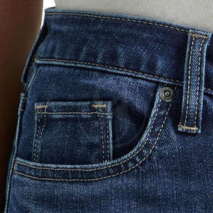 Pantalones vaqueros de último diseño logotipo personalizado ropa casual pantalones vaqueros pantalones de entrenamiento Pantalones de mujer venta en línea - Product Image 3