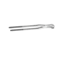 Forceps Ekstraksi Gigi Kuda Premium Anti Karat dari Baja Tahan Karat, Instrumen Bedah Perawatan Kuda, Berknurling