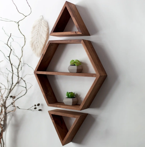 Wholesale Eco-Friendly Wooden <b>Shelves</b> for Home and Office Handmade Craft Wood Products for Wall <b>Hanging</b> <b>Storage</b> and Decoration - Product Image 6