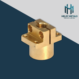 Bloque de Montaje de Latón VMC de Alta Precisión con Orificios Roscados y Base Robusta para Instalaciones Eléctricas y Uso Industrial - Product Image 6