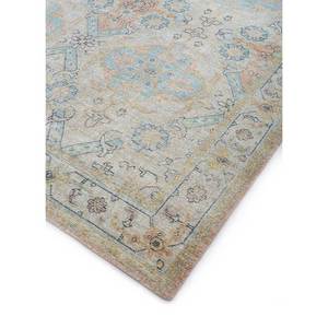 Tapis en laine noués à la main Erbe Ivory Gs-02, motif médaillon rectangulaire en puzzle pour la maison, le salon, le couloir, l'entrée - Modèles 3D - Product Image 2