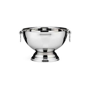 Round Shape Stainless Steel Champagne Ice Bowls With Base Wine Cooler for Beer Soft <b>Drink</b> Night Club Party Barware Use - Product Image 5