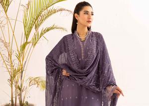 Alta calidad pakistaní Shalwar Kameez señoras bordado algodón/trajes de césped calidad de exportación de verano - Product Image 2