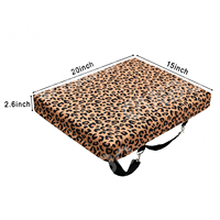 Siège de stade chauffant portable personnalisé Coussin de siège chauffant épais Fauteuil de gradin alimenté par USB