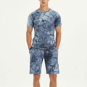 MOQ bajo Conjunto de pantalones cortos de 2 piezas para hombres Moda Conjunto de pantalones cortos de alta calidad Ropa de calle Conjunto de pantalones cortos para hombres - Product Image 4