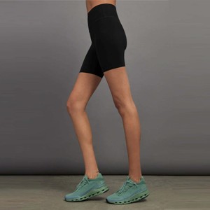 กางเกงขาสั้นสีเขียวสำหรับนักขี่จักรยานไร้ตะเข็บประสิทธิภาพสูง-ชุดออกกำลังกายสำหรับผู้หญิงเนื้อนุ่มและทนทานเป็นพิเศษ - Product Image 2