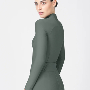 2026 Trending womens <b>equestrian</b> riding shirt lightweight breathable moisture wicking stretch athletic fabric horse riding top - Product Image 3
