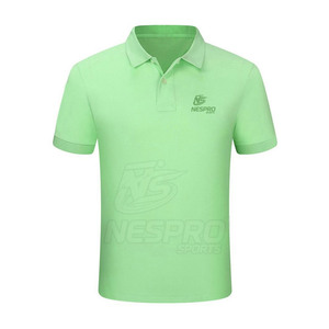 Camiseta de Punto Cómoda para Hombre, Secado Rápido, 100% Algodón, Diseño Sólido, 220g, Transpirable, Manga Corta, Casual, Personalizable, Tipo Polo - Product Image 1