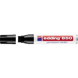 Rotulador Profesional Edding 850 5-15mm Negro Tinta Permanente - Product Image 1