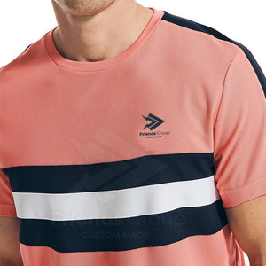 Camiseta Deportiva de Manga Corta para Hombre FriendsGroup, Cuello Redondo, Corte Holgado, Secado Rápido, Transpirable, Lavado Ácido, Poliéster - Product Image 4