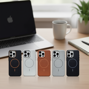 เคสโทรศัพท์มือถือ IP 15 Plus แบบน้ำหนักเบา ป้องกันแรงกระแทก พร้อมลายหนังลิ้นจี่ - Product Image 1