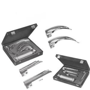 Ensembles Laryngoscope de diagnostic Miller Macintosh Instruments de laryngoscopes chirurgicaux personnalisés de haute qualité en acier inoxydable - Product Image 6