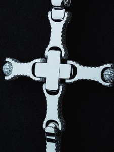 Nouveauté Collier Pendentif Hip Hop Personnalisé pour Homme Argent 925 Croix Certifiée GRA Moissanite Chaîne Tennis Maillons Personnalisable - Product Image 6