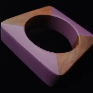 Green Bamboo Design Vintage Wood Carved Resin <b>Bracelet</b> Diamond <b>Pearl</b> Trendy Religious Anniversary Gift Fashionable Bangles - Product Image 1