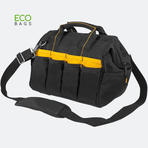 <b>Heavy</b> <b>Duty</b> Canvas Multi-Purpose Tote Bag Factory Directly Sold <b>Zipper</b> Closure Utility Tool Bag Gardening Functional OEM/ODM - Product Image 2