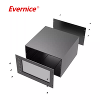 Boîtier en aluminium anodisé pour usinage CNC Boîtiers d'instruments électroniques Boîte de jonction Boîtier PCB