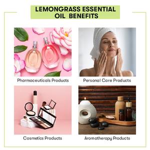 Aceite Esencial de Limoncillo 100% Puro Prensado en Frío, Aceite Corporal para Hidratar, Aclarar, Reafirmar y Nutrir con Ingredientes de Menta y Limón - Product Image 4