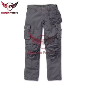 Pantalons cargo personnalisés avec poches multiples Pantalons de travail durables pour hommes Pantalons de travail pour hommes Vente en gros - Product Image 3