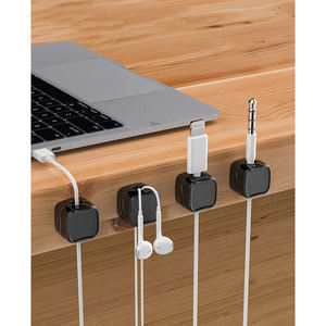 Organizador de Cables Desmontable de Plástico para Escritorio, Sistema de Gestión de Cables que Ahorra Espacio en la Oficina con Organizador y Gestión de Cables - Product Image 3