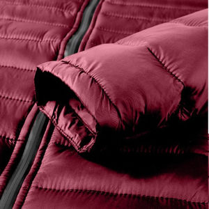 แจ็กเก็ตขนเป็ดน้ำหนักเบาของผู้ชายเสื้อฮู้ดระบายอากาศกันน้ำสีพื้นไซส์ใหญ่พิเศษสำหรับ2026ฤดูหนาว - Product Image 6