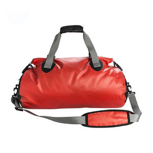 Venta al por mayor grande redondo 420D Nylon TPU impermeable deporte lona bolsas de viaje logotipo personalizado Unisex uso al aire libre oferta promocional - Product Image 6