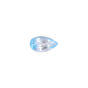 Topacio azul suizo natural 16x8mm corte facetado de pera 6,15 Ct. Piedra preciosa suelta para hacer joyas - Product Image 2
