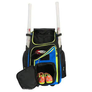 OEM Wholesale Sports Team Bags with Custom Logo Waterproof Cricket Bags With Trolley <b>Wheels</b> <b>Shoe</b> Compartment - Product Image 4