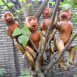 Animatronic thực tế mô hình động vật khỉ điện cho công viên chủ đề ngoài trời - Product Image 2